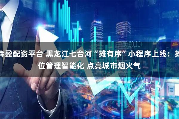 犇盈配资平台 黑龙江七台河“摊有序”小程序上线：摊位管理智能化 点亮城市烟火气