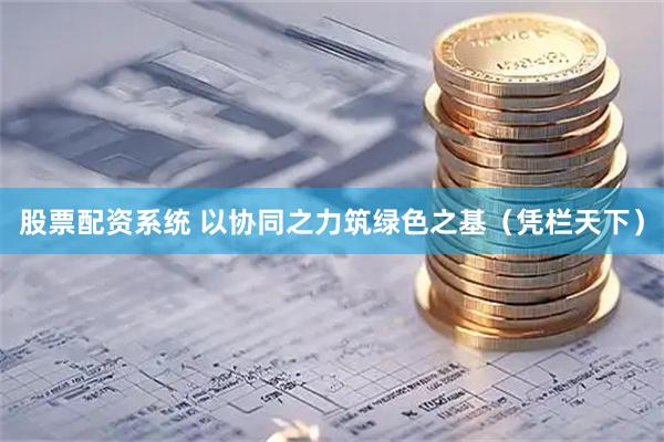 股票配资系统 以协同之力筑绿色之基（凭栏天下）